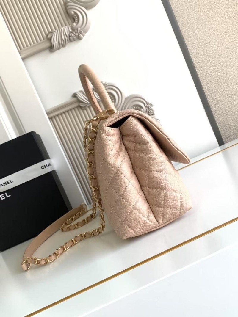 Ch**el top handle bags